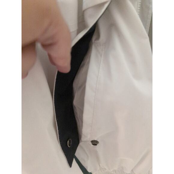 London Fog Vintage Colorblock sailor nautical rain jacket lg - Picture 11 of 13